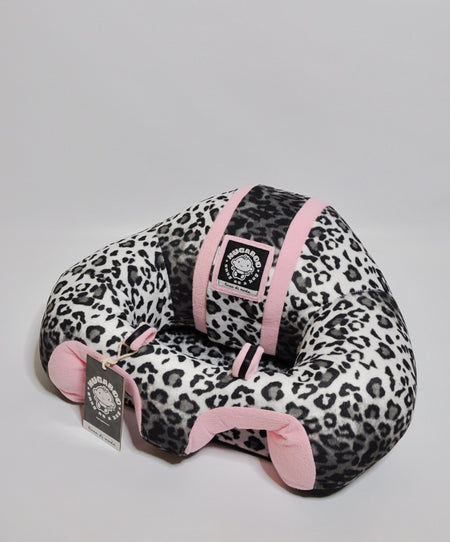 Infant Sitting Chair - Pink Chevron