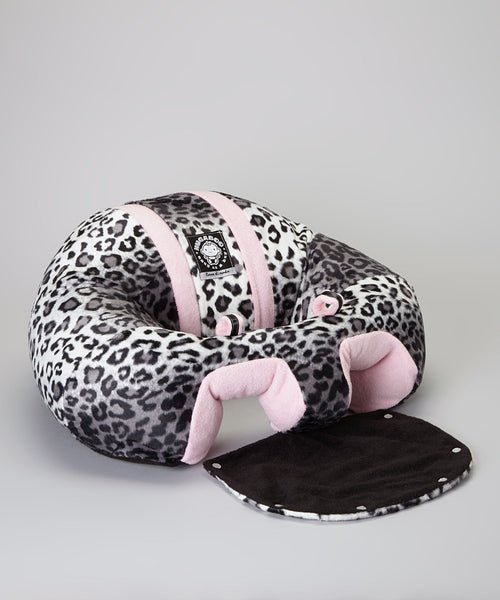 Infant Sitting Chair - Pink Snow Leopard